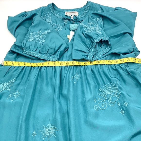 Johnny Was Christy Flowy Tie Front Dress Size XL - Picture 15 of 16